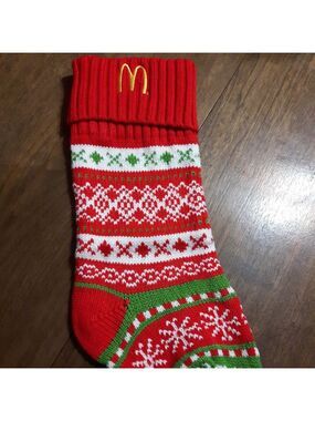Rare McDonald's Stocking New without tags
